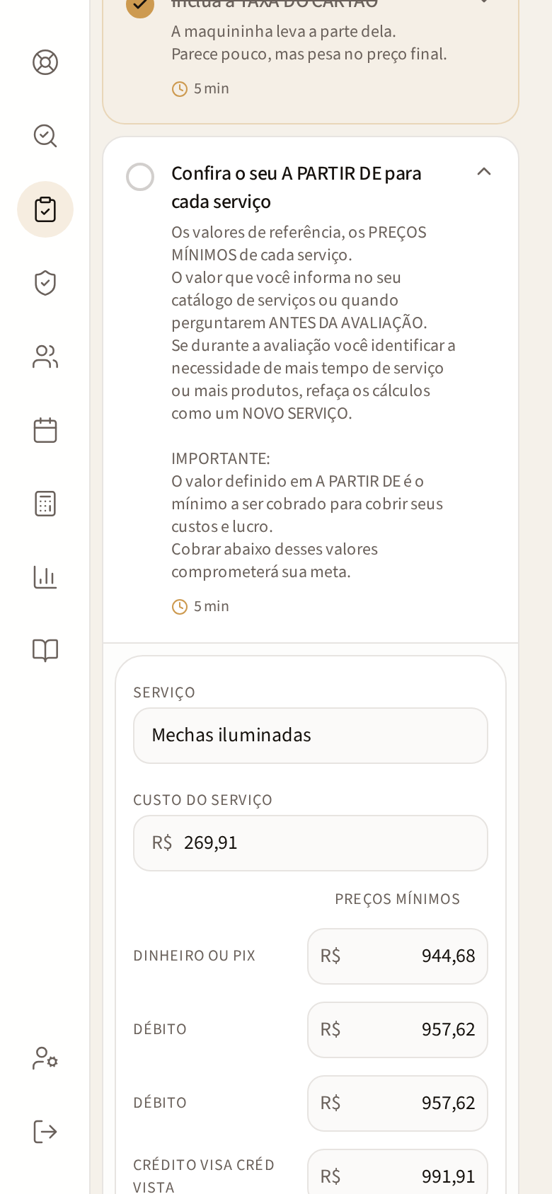 Tela CONFIRA O SEU A PARTIR DE no celular